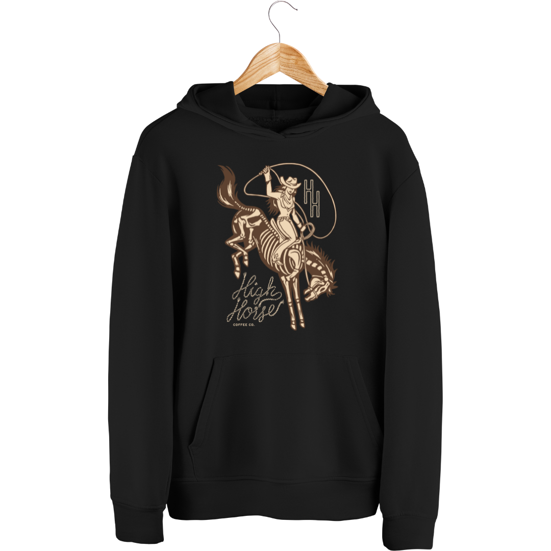 High Horse Rodeo Hoodie Front Only Option