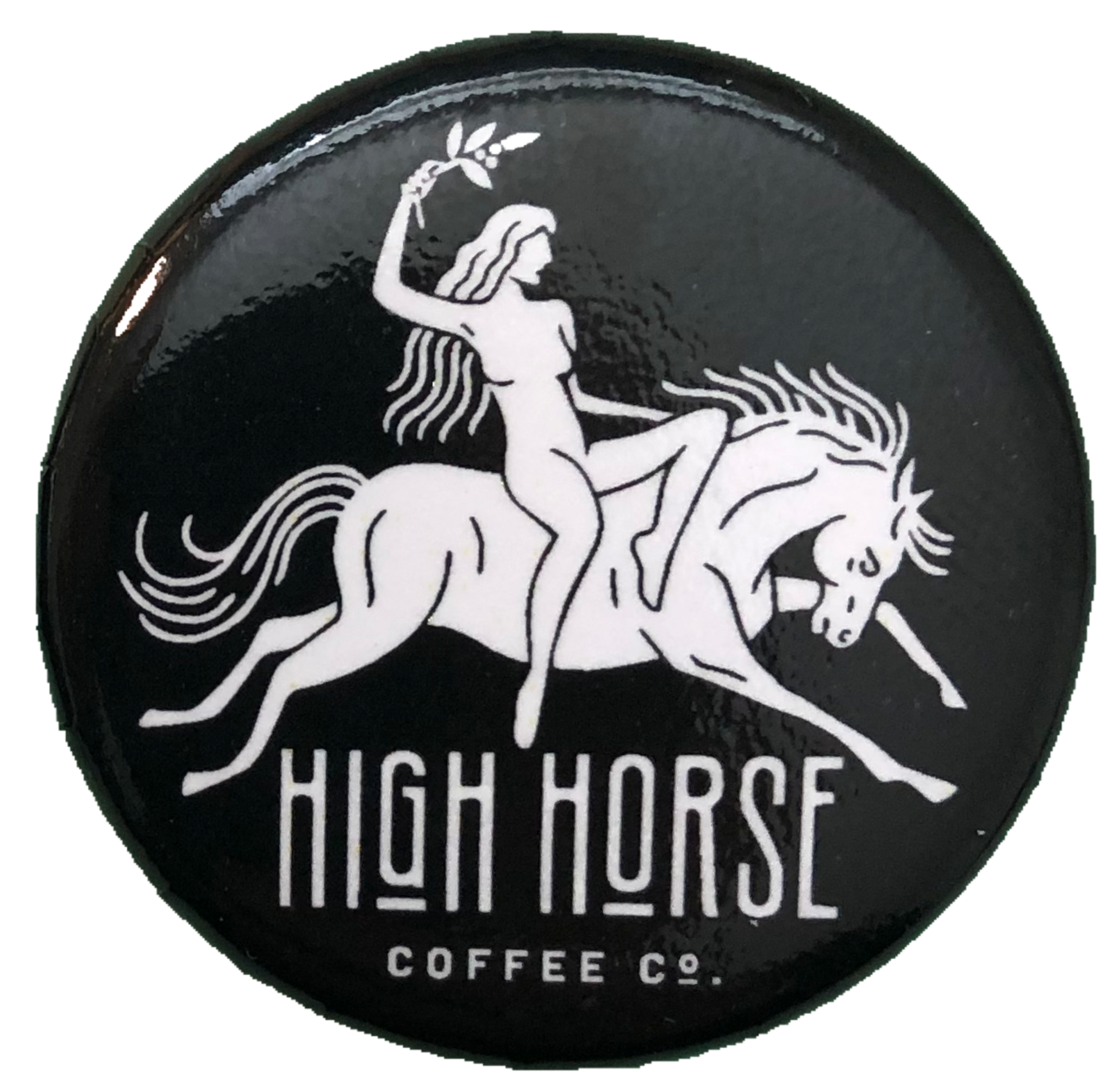 Button Of Distinction - High Horse Coffee Company