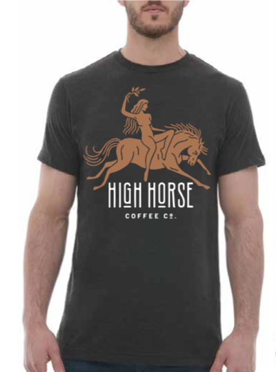 Priestess Tee - Graphite - Men's - High Horse Coffee Company