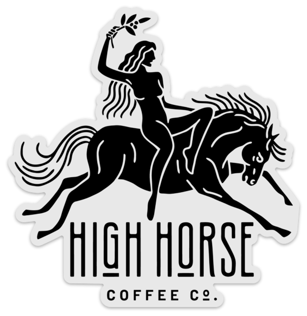 High Horse Coffee Sticker - High Horse Coffee Company